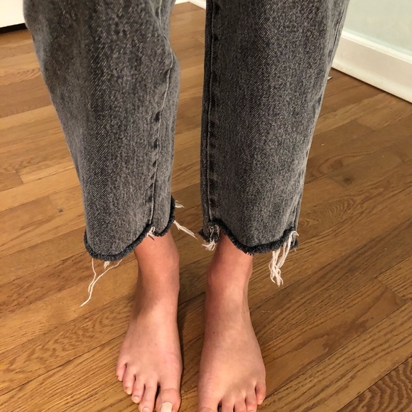 Zara Frayed Denim - Picture 7 of 8